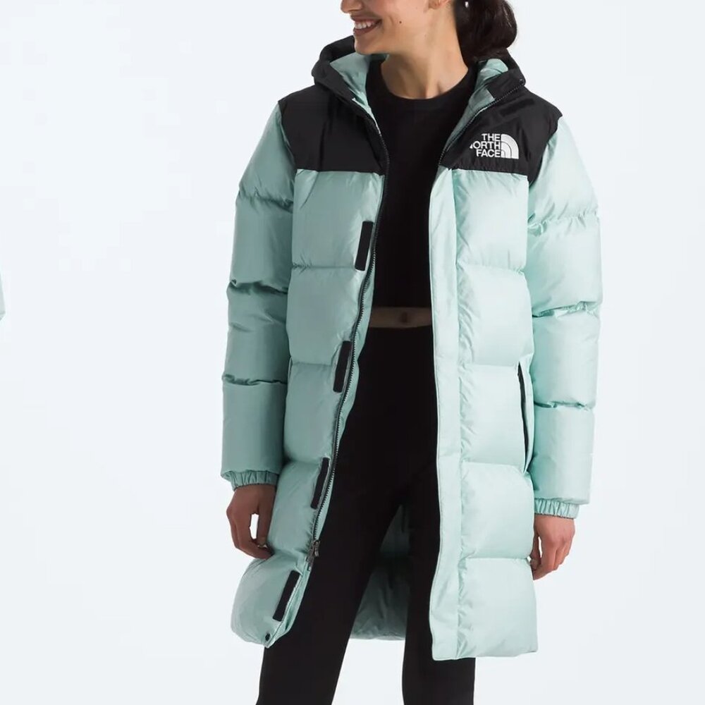 NWT The North Face Kids' Retro 1996 Nuptse 700 Fill Down Hooded Parka, Large(12)